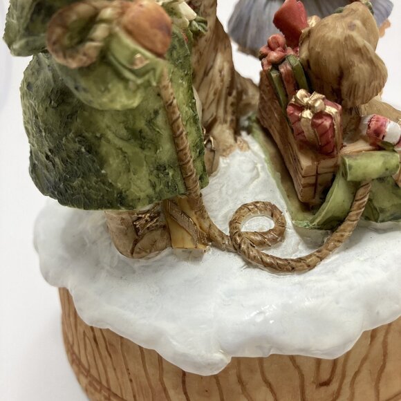 Teddy & Me Collection Christmas Music Box  Vintage 1995 - Picture 7 of 16